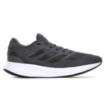 Tênis Adidas Runfalcon 5 Cinza Preto e Branco - Masculino
