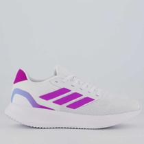 Tênis Adidas Runfalcon 5 Feminino Branco e Lilás