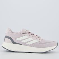 Tênis Adidas RunFalcon 5 Feminino Preto e Lilás