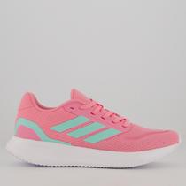 Tênis Adidas Runfalcon 5 Feminino Rosa e Verde