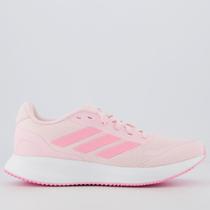 Tênis Adidas Runfalcon 5 Juvenil Rosa Claro e Branco Tênis Adidas Runfalcon 5 Juvenil Rosa Claro e Branco