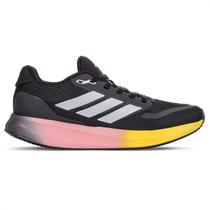 Tênis Adidas Runfalcon 5 Preto Prata e Rosa - Feminino