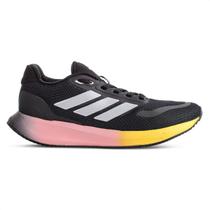 Tênis Adidas Runfalcon 5 W Preto Prata e Rosa - Feminino