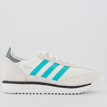 Tênis Adidas SL 72 RS Mercedes Branco e Azul Tênis Adidas SL 72 RS Mercedes Branco e Azul