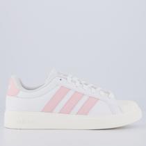Tênis Adidas Streettalk Feminino Branco e Rosa