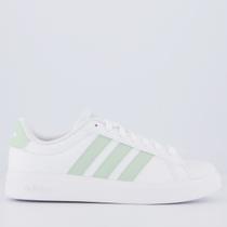 Tênis Adidas Streettalk Feminino Branco e Verde Tênis Adidas Streettalk Feminino Branco e Verde