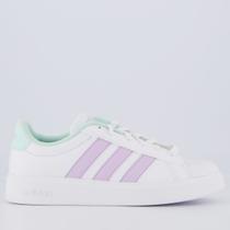 Tênis Adidas Streettalk Junior Juvenil Branco e Lilás