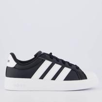 Tênis Adidas Streettalk Junior Juvenil Preto e Branco Tênis Adidas Streettalk Junior Juvenil Preto e Branco