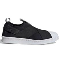 Tênis Adidas Streettalk Slip On Preto e Branco Tênis Adidas Streettalk Slip On Preto e Branco