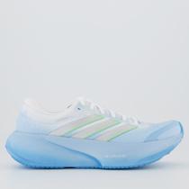 Tênis Adidas Supernova Rise 3 Feminino Branco e Azul Tênis Adidas Supernova Rise 3 Feminino Branco e Azul