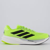 Tênis Adidas Supernova Stride 2 Verde Neon e Preto Tênis Adidas Supernova Stride 2 Verde Neon e Preto