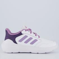 Tênis Adidas Tensaur Run 3.0 Branco e Roxo Juvenil