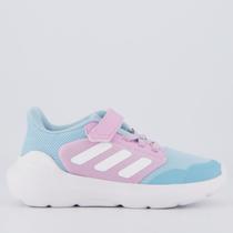 Tênis Adidas Tensaur Run 3.0 EL Infantil Azul e Lilás Tênis Adidas Tensaur Run 3.0 EL Infantil Azul e Lilás