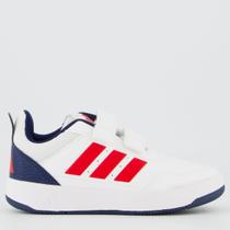 Tênis Adidas Tensaur Sport 3.0 CF Infantil Branco e Vermelho Tênis Adidas Tensaur Sport 3.0 CF Infantil Branco e Vermelho
