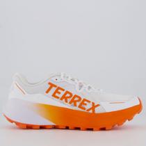 Tênis Adidas Terrex Agravic 3 Branco e Laranja Tênis Adidas Terrex Agravic 3 Branco e Laranja