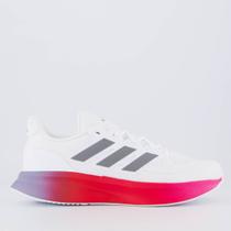 Tênis Adidas Ultrarun 5 Branco e Cinza Tênis Adidas Ultrarun 5 Branco e Cinza