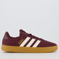 Tênis Adidas Vl Court 3.0 Bordô e Off White