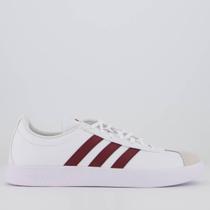 Tênis Adidas VL Court Base Branco e Vermelho