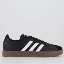 Tênis Adidas VL Court Base Preto e Branco