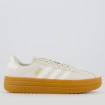 Tênis Adidas VL Court Bold Bege Feminino