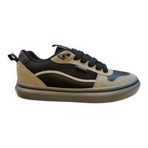 Tenis Adulto Lejon Unissex Retrô Casual Conforto Skatista Amarração Ljvu0247 Preto