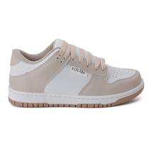 Tênis Adulto Polo Life Bege/Branco