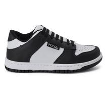 Tênis Adulto Polo Life Branco/Preto