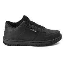Tênis Adulto Polo Life Preto/Preto