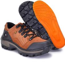 Tenis Adventure De Couro Camurça Reforçado Costurado Anti-impacto Trabalho Dia a Dia Tenis Adventure De Couro Camurça Reforçado Costurado Anti-impacto Trabalho Dia a Dia