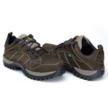 Tênis Adventure Masculino Couro Cano Curto Trilha - Bell Boots