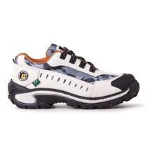 Tenis Adventure Masculino Resistente Couro Treeking Confortavel 4800