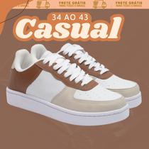 Tênis AF1 Original Casual Unissex Confortável e Leve para Dia a Dia Tênis AF1 Original Casual Unissex Confortável e Leve para Dia a Dia