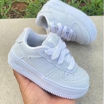 Tenis Air Infantil Branco Casual Menina E Menino Baby