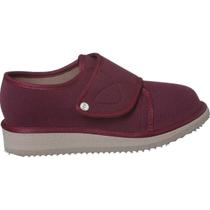 Tênis Ajustável Anatômico para Esporão e Fascite Plantar Mundoflex - Vinho Tênis Ajustável Anatômico para Esporão e Fascite Plantar Mundoflex - Vinho