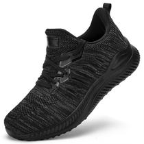 Tênis Akk Wide Slip on para caminhada masculinos pretos 9 Tênis Akk Wide Slip on para caminhada masculinos pretos 9