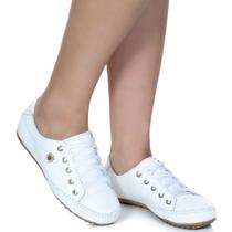Tênis alice monteiro couro ref 100 branco ótimo para o dia a dia conforável e lindooooo.