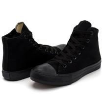 Tênis All Botinha Liso Tradicional Chuck Thaylor Masculino E Feminino Moda Casual