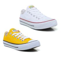 Tenis All Feminino Kit 2 pares Star Casual Confortável Leve 160Te