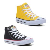 Tenis All Kit 2 pares Tenis Star Feminino Masculino Botinha star Authentic 125/2Bo