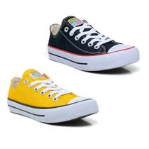 Tenis All Kit Pares Feminino Star Super Qualidade 168/2Te