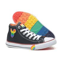 tenis All Lgbt Mickey Star Solado Arco Íris 50% Off 013Bo