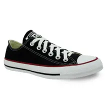 Tênis All Star Converse Chuck Taylor Preto Vermelho Clássico