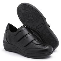 Tênis Anabela Feminino Ortopédico P/ Dores Fascite Plantar