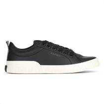 Tênis Aramis Deep Leather Preto e Chumbo - Masculino Tênis Aramis Deep Leather Preto e Chumbo - Masculino