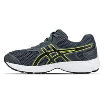 Tênis ASICS Buzz 4 - Infantil - Cinza/Amarelo