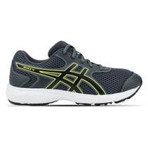 Tênis ASICS Buzz 4 - Infantil - Cinza/Amarelo Tênis ASICS Buzz 4 - Infantil - Cinza/Amarelo