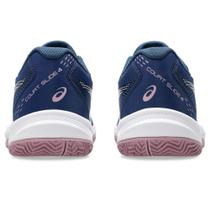 Tênis ASICS Court Slide 4 Saibro/Oc - Feminino - Azul/Branco