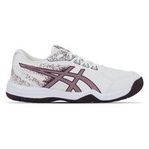 Tênis ASICS Gel-Backhand 2 - Feminino - Branco/Roxo Tênis ASICS Gel-Backhand 2 - Feminino - Branco/Roxo