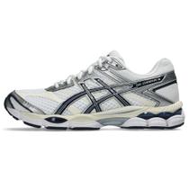 Tênis ASICS Gel Cumulus 16 - Unissex - Branco/Azul Tênis ASICS Gel Cumulus 16 - Unissex - Branco/Azul
