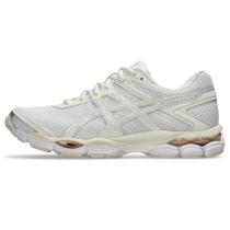 Tênis ASICS Gel Cumulus 16 - Unissex - Branco/Bege Tênis ASICS Gel Cumulus 16 - Unissex - Branco/Bege